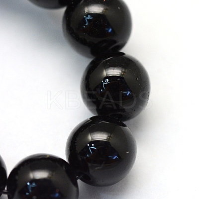 Baking Paint Pearlized Glass Pearl Round Bead Strands HY-Q003-10mm-80-1