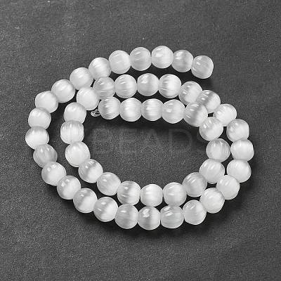 Cat Eye Beads G-V002-A01-01-1