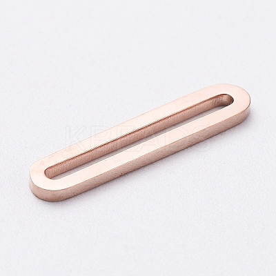 PVD Vacuum Plating 304 Stainless Steel Linking Rings for Jewelry Making LS-STAS-G215-20RG-1