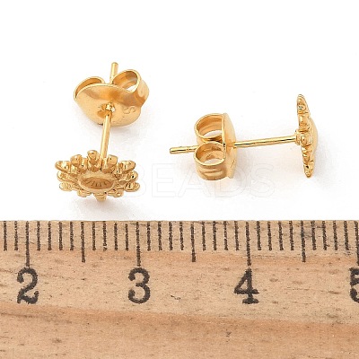304 Stainless Steel Stud Earrings for Women STAS-Z117-17G-02-1