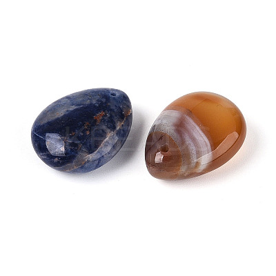 Natural Mixed Stone Pendants G-T143-18A-02-1