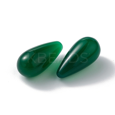 Natural Green Onyx Agate Beads G-F741-02B-01-1
