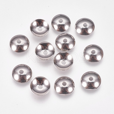 Non-Tarnish Apetalous 201 Stainless Steel Bead Caps LS-STAS-L205-13D-1