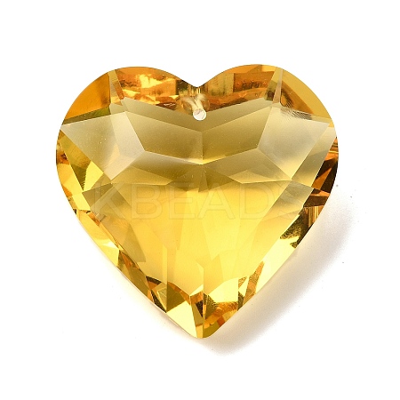 Glass Charms EGLA-M028-01C-1