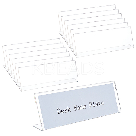 Acrylic Table Sign Holders LS-AJEW-WH0033-14A-1