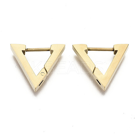 304 Stainless Steel Huggie Hoop Earrings LS-STAS-R115-20G-1