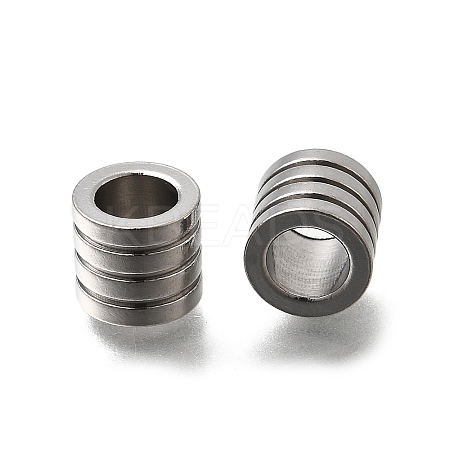 304 Stainless Steel Tube Beads STAS-D382-10P-1