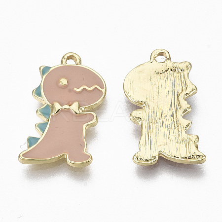 Alloy Enamel Pendants LS-ENAM-S122-020-NR-1