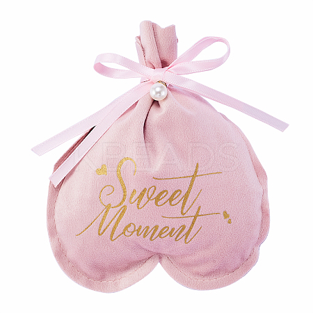 Velvet Jewelry Drawstring Gift Bags ABAG-CJC0003-02F-1