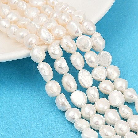 Natural Cultured Freshwater Pearl Beads Strands PEAR-P064-20K-03A-1