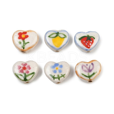 Handmade Porcelain Beads PORC-B009-02-1