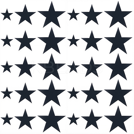 4Bags Acrylic Star Stickers DIY-GF0012-46C-1