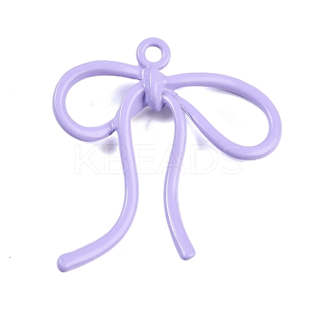 Baking Paint Alloy Pendants FIND-G080-02F-1
