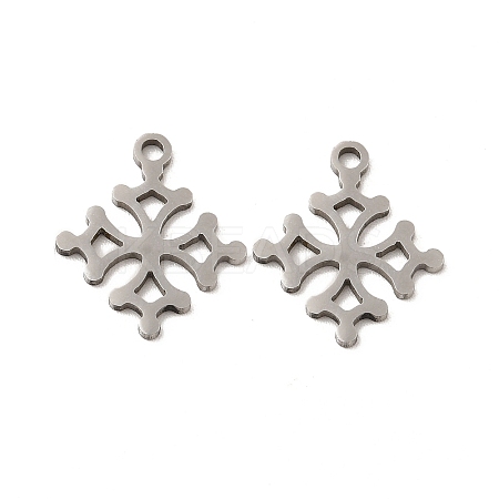 Non-Tarnish 201 Stainless Steel Pendants STAS-K251-065P-1