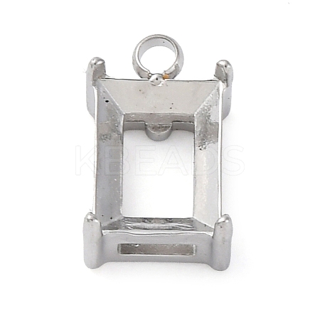 304 Stainless Steel Rhinestone Claw Settings STAS-U042-03A-P-1
