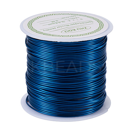Round Copper Beading Wire for Jewelry Making YS-TAC0004-0.8mm-10-1