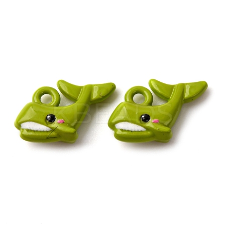 Baking Paint Alloy Pendants LS-FIND-G097-01C-1