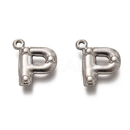 Non-Tarnish 201 Stainless Steel Pendants STAS-H125-54P-1