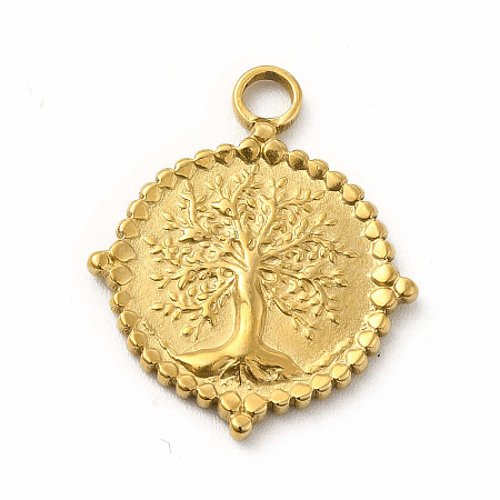 304 Stainless Steel Pendants LS-STAS-M305-13G-1