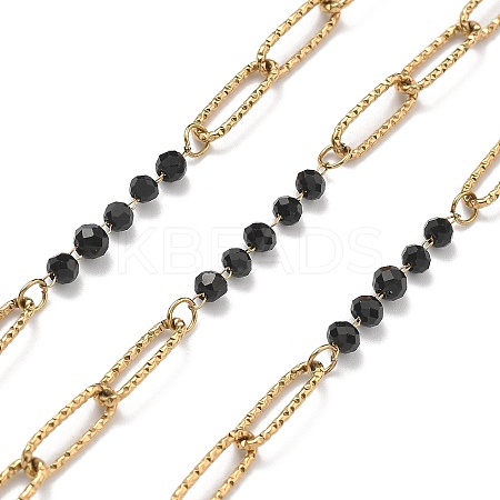 304 Stainless Steel Paperclip Chains CHS-P021-03G-06-1