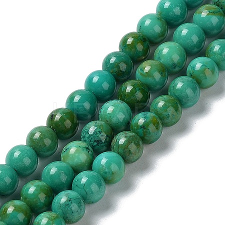 Natural Howlite Beads Strands G-E604-B05-A-1