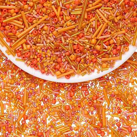 200G Electroplate Glass Seed Beads GLAA-SZ0002-17A-1