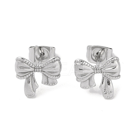 Non-Tarnish 304 Stainless Steel Stud Earrings EJEW-S227-30P-07-1