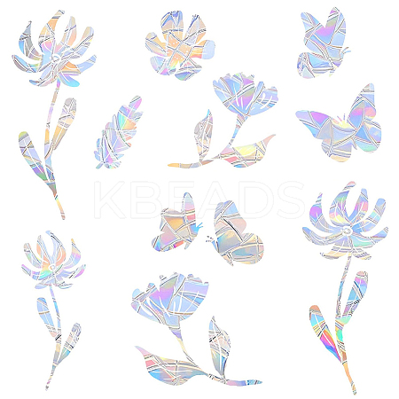 PVC Waterproof Shopwindow Decorative Sticker DIY-WH20007-17K-1