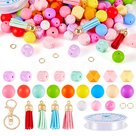 DIY Keychain Making Kits DIY-TA0012-39-1