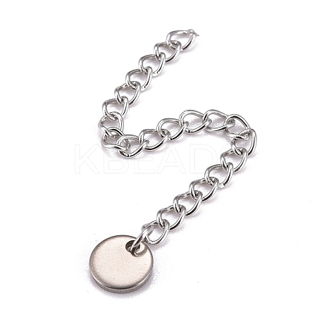 Tarnish Resistant 304 Stainless Steel Chain Extender X-STAS-F268-44P-1