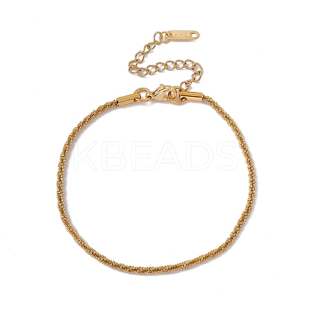 316 Stainless Steel Spiky Chain Bracelet for Women BJEW-G655-08G-1