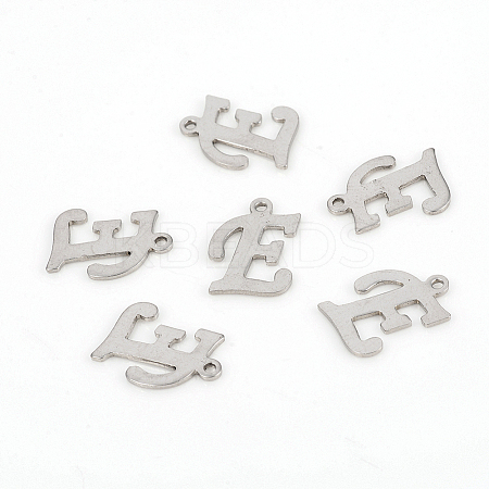 Non-Tarnish 201 Stainless Steel Pendants STAS-L244-04E-P-1