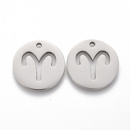 Tarnish Resistant 201 Stainless Steel Pendants LS-STAS-Z001-B-05P-1