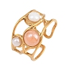 304 Stainless Steel Cuff Open Rings RJEW-E300-03G-2