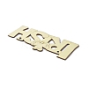 DIY Word Irish Unfinished Wooden Ornaments Blank Wooden Embellishments LS-WOOD-C009-04-3