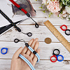 3Pcs 3 Colors Nylon Cord Neck Straps DIY-GF0008-34C-3