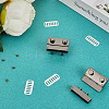 Zinc Alloy Twist Bag Lock Purse Catch Clasps PURS-WH20003-001B-3