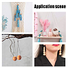 150 Pcs 3 Colors Wooden Beads WOOD-PH0001-49-7