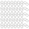 300Pcs 304 Stainless Steel S-Hook Clasps STAS-HY0001-80-1