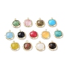 Natural & Synthetic Mixed Gemstone Pendants G-G012-09D-2