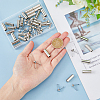 30sets Alloy Aglets for Shoelaces FIND-DC0004-98-3