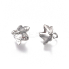 Tarnish Resistant 201 Stainless Steel Cup Peg Bails Charms STAS-G225-03P-2