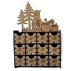 Christmas Wooden Jewelry Storage Boxes CON-WH0089-03-1