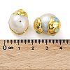 Baroque Natural Keshi Pearl Nuggets Beads KK-K348-04G-3