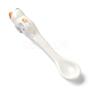 Porcelain Cat Animal Hanging Spoons AJEW-A029-01A-1
