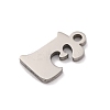 Non-Tarnish 201 Stainless Steel Charms STAS-U016-01P-E-2