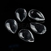 Transparent Teardrop Glass Cabochons X-GGLA-R024-30x20-6