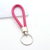 Handwoven Imitation Leather Keychain LS-PW-WG34868-07-1