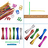 Plastic Wire Twist Ties AJEW-TA0017-17B-9