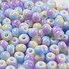 Two Tone Opaque Colours Glass Seed Beads SEED-E005-02E-2